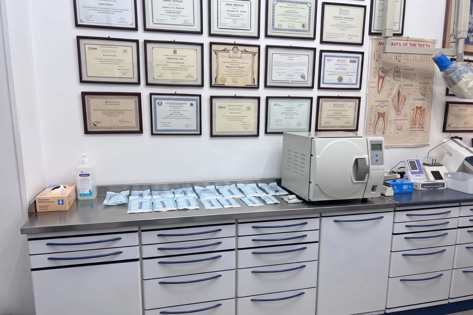Sterilisation area